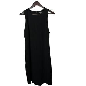 Express Sleeveless Black Shift Dress Women's Size XL Lined